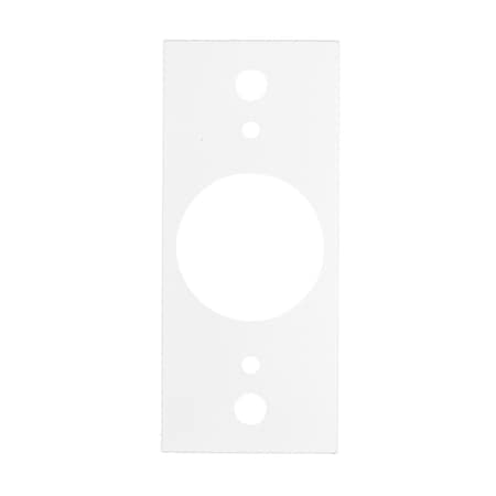 Hubbell Wiring Device-Kellems Sub-Plate, Floor Box Type, 1 Gang, Steel S1R8CSPJ